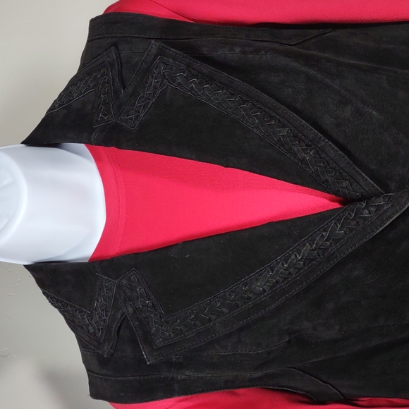 Peter Nygard Suede Vest - Picture 2 of 8